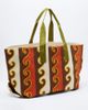 Alemais Alémais Island Cove printed cotton canvas tote bag - 4