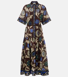 ALMAIS - Gisela Linen Midi Dress