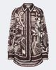 Alemais Alémais Lori printed cotton poplin shirt - 1