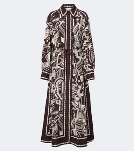 Alemais Alémais Lori printed shirt dress