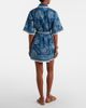 Alemais Alémais Lucky belted printed linen shirt dress - 5