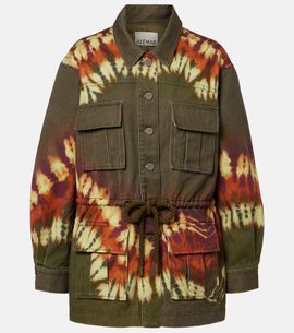 Alemais AlÃ©mais Marilyn dyed denim jacket