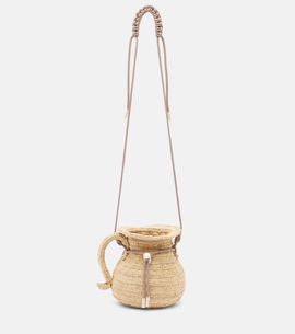 Alemais AlÃ©mais Michelle raffia crossbody bag