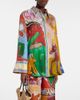 Alemais AlÃ©mais Mlak printed silk twill shirt - 2