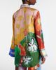 Alemais AlÃ©mais Mlak printed silk twill shirt - 5