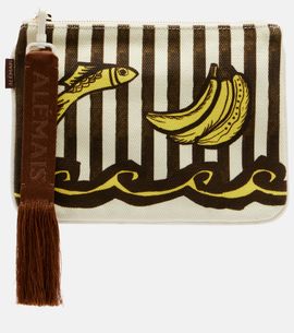 Alemais AlÃ©mais Mona Mini canvas clutch