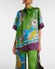 Alemais AlÃ©mais Nanci printen silk satin shirt - 2