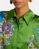 Alemais AlÃ©mais Nanci printen silk satin shirt - 3
