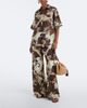 Alemais Alémais Otis printed linen wide-leg pants - 2
