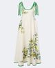 Alemais Alémais Phyllis floral linen maxi dress - 1