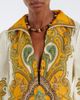 Alemais Alémais Porter printed linen blouse - 3