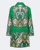 Alemais Alémais Porter printed linen minidress - 1