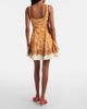 Alemais Alémais Printed linen and cotton minidress - 3