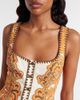 Alemais Alémais Printed linen and cotton minidress - 4