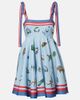 Alemais Alémais Printed linen minidress - 1