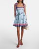 Alemais Alémais Printed linen minidress - 2