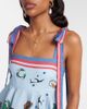 Alemais Alémais Printed linen minidress - 4