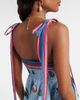 Alemais Alémais Printed linen minidress - 6