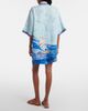 Alemais Alémais Printed linen shorts - 3