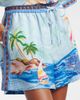 Alemais Alémais Printed linen shorts - 4