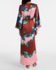 Alemais Alémais Printed silk satin maxi dress - 3