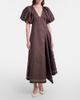 Alemais AlÃ©mais Puff-sleeve cotton maxi dress - 2