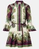 Alemais AlÃ©mais Ruthie printed ruffled linen minidress - 1