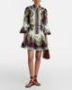 Alemais AlÃ©mais Ruthie printed ruffled linen minidress - 2