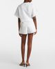Alemais AlÃ©mais Scuba patch-appliquÃ© cotton shorts - 5