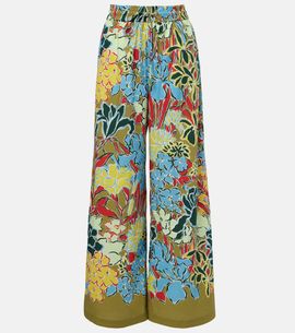 Alemais AlÃ©mais Solstice cotton-blend wide-leg pants
