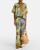 Alemais AlÃ©mais Solstice floral cotton-blend shirt - 2