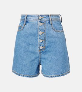 Alemais AlÃ©mais Stephi high-rise denim shorts