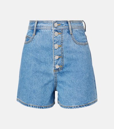 Alemais AlÃ©mais Stephi high-rise denim shorts