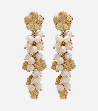 Alemais Alémais Team Spirit gold-plated earrings