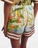 Alemais AlÃ©mais Toucan Tango printed linen shorts - 5