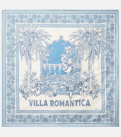 Alemais AlÃ©mais Villa Romantica silk scarf