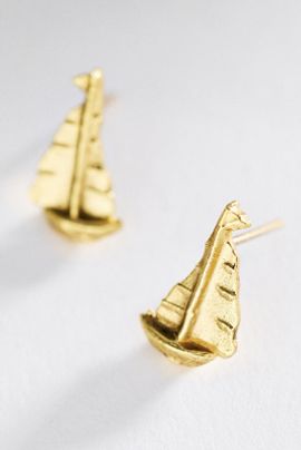 ALEMAIS Calypso Boat Post Earrings