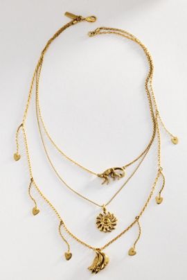 ALEMAIS Jem Layered Charm Necklace