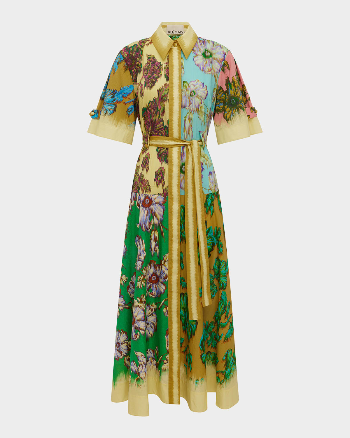 ALEMAIS Jerry Maxi Shirtdress