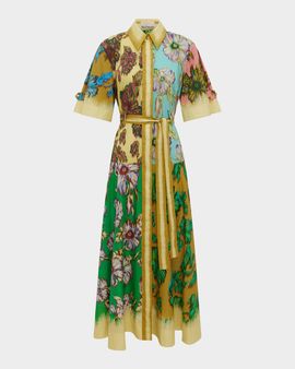ALEMAIS Jerry Maxi Shirtdress