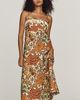 ALEMAIS Lana Linen Midi Dress - 1