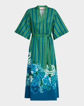 ALEMAIS Margo Tunic Midi Dress