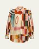 ALEMAIS Marjorelle Button-Front Silk Shirt - 1