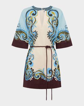 ALEMAIS Natalia Linen Mini Dress