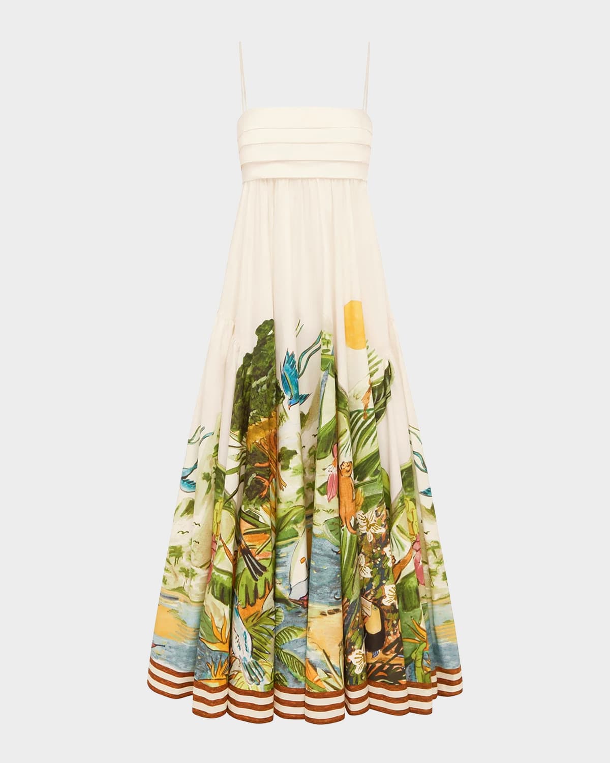 ALEMAIS Toucan Tango Midi Dress