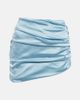 Alessandra Rich Alessandra Rich Asymmetric ruched satin miniskirt - 1