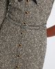 Alessandra Rich Alessandra Rich Belted cotton and wool-blend tweed midi dress - 4