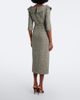Alessandra Rich Alessandra Rich Belted cotton and wool-blend tweed midi dress - 6