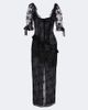 Alessandra Rich Alessandra Rich Bow-detail cotton-blend lace midi dress - 1