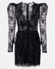Alessandra Rich Alessandra Rich Bow-detail lace minidress - 1